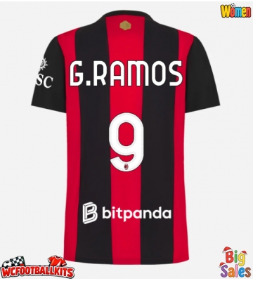 AC Milan Goncalo Ramos #9 Replica Home Stadium Shirt for Women 2026-27 Short Sleeve